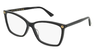 variant 13081 / Gucci GG0025O / Czarny Przezroczysty