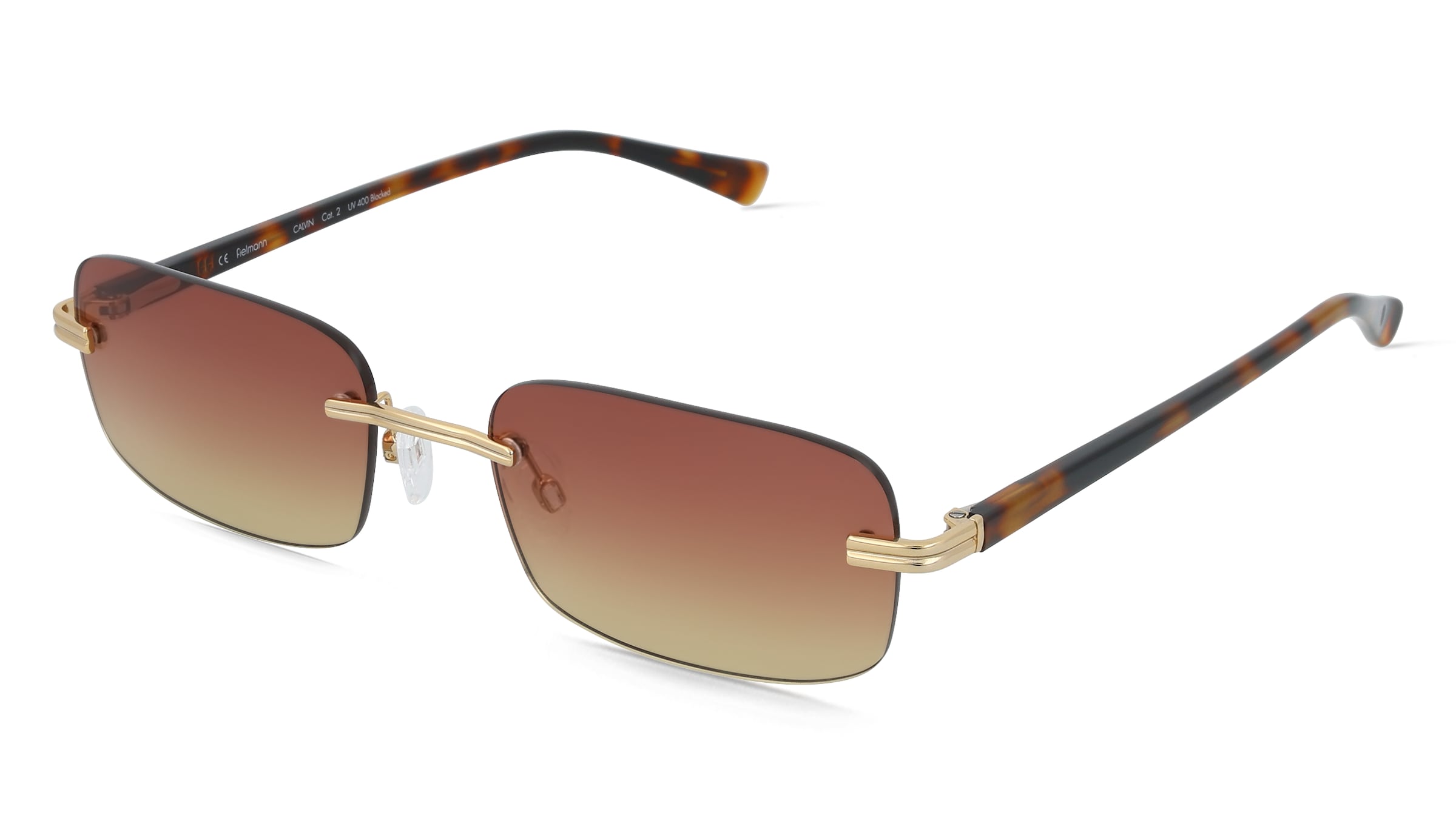variant 33333 / Fielmann BD 610 SUN CL CALVIN / Gold Havanna