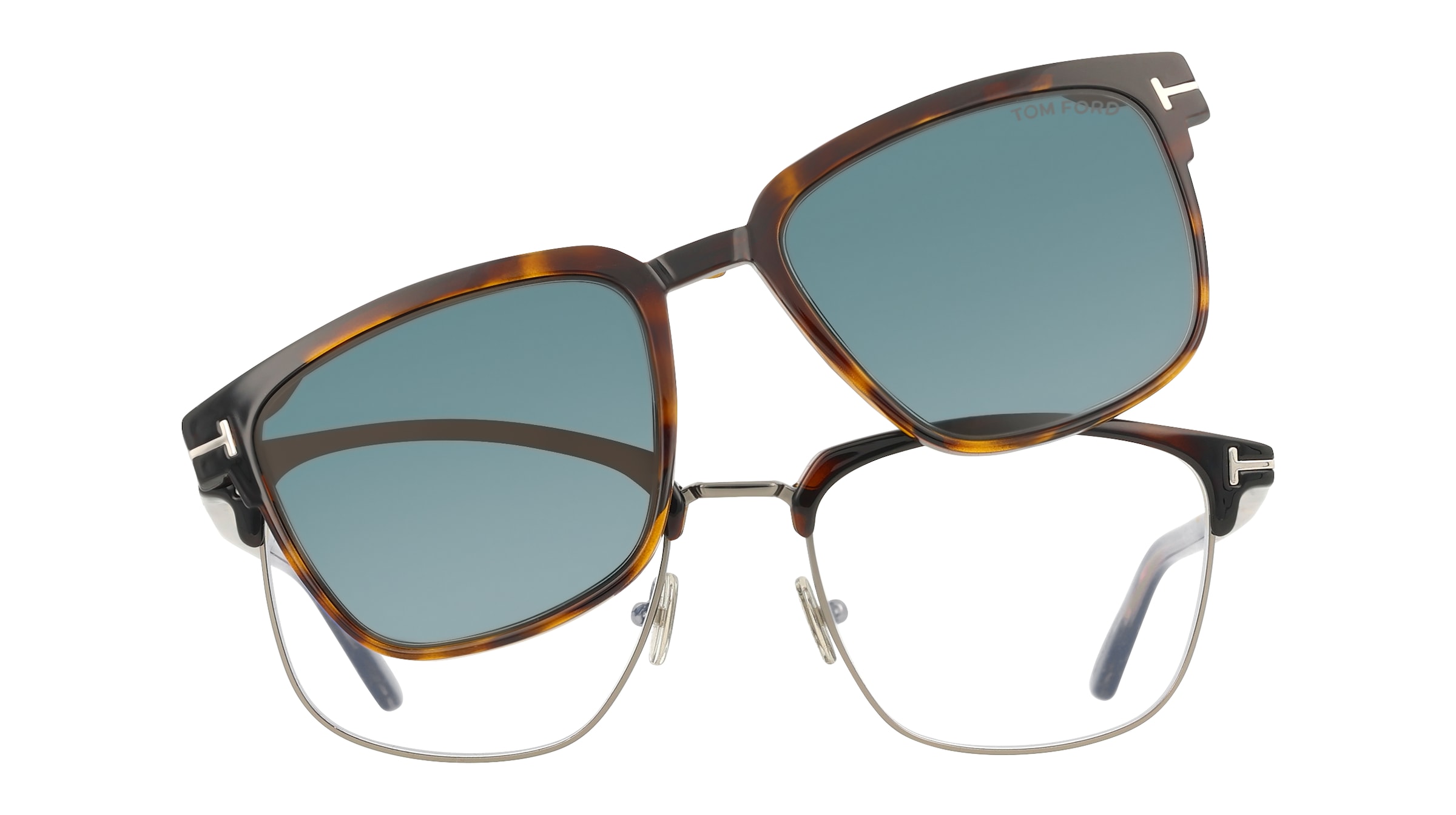 Tom Ford FT5683-B - mit Sonnenclip
