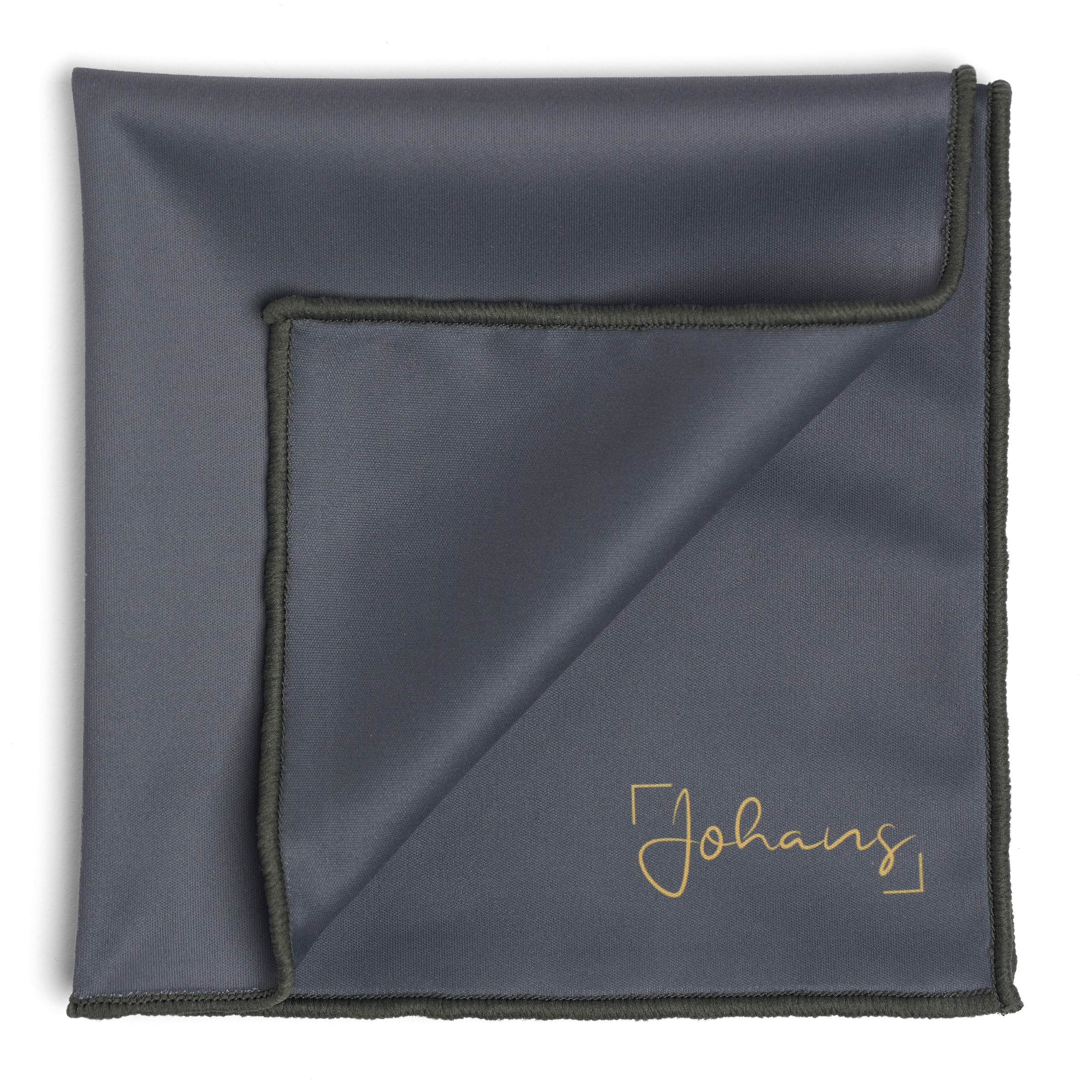 Johans Panno per la pulizia degli occhiali Anthrazit