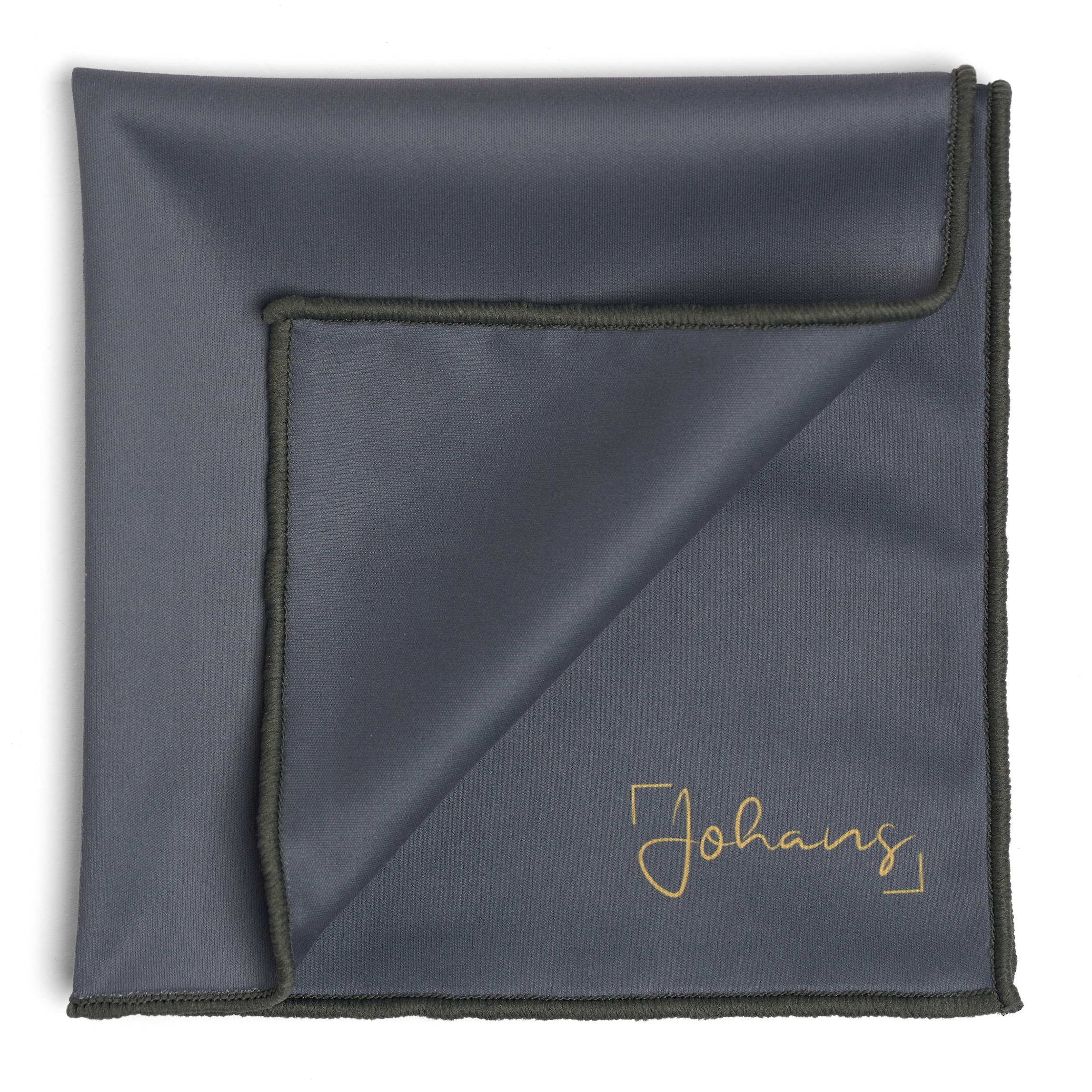 Johans Brillenputztuch Anthrazit