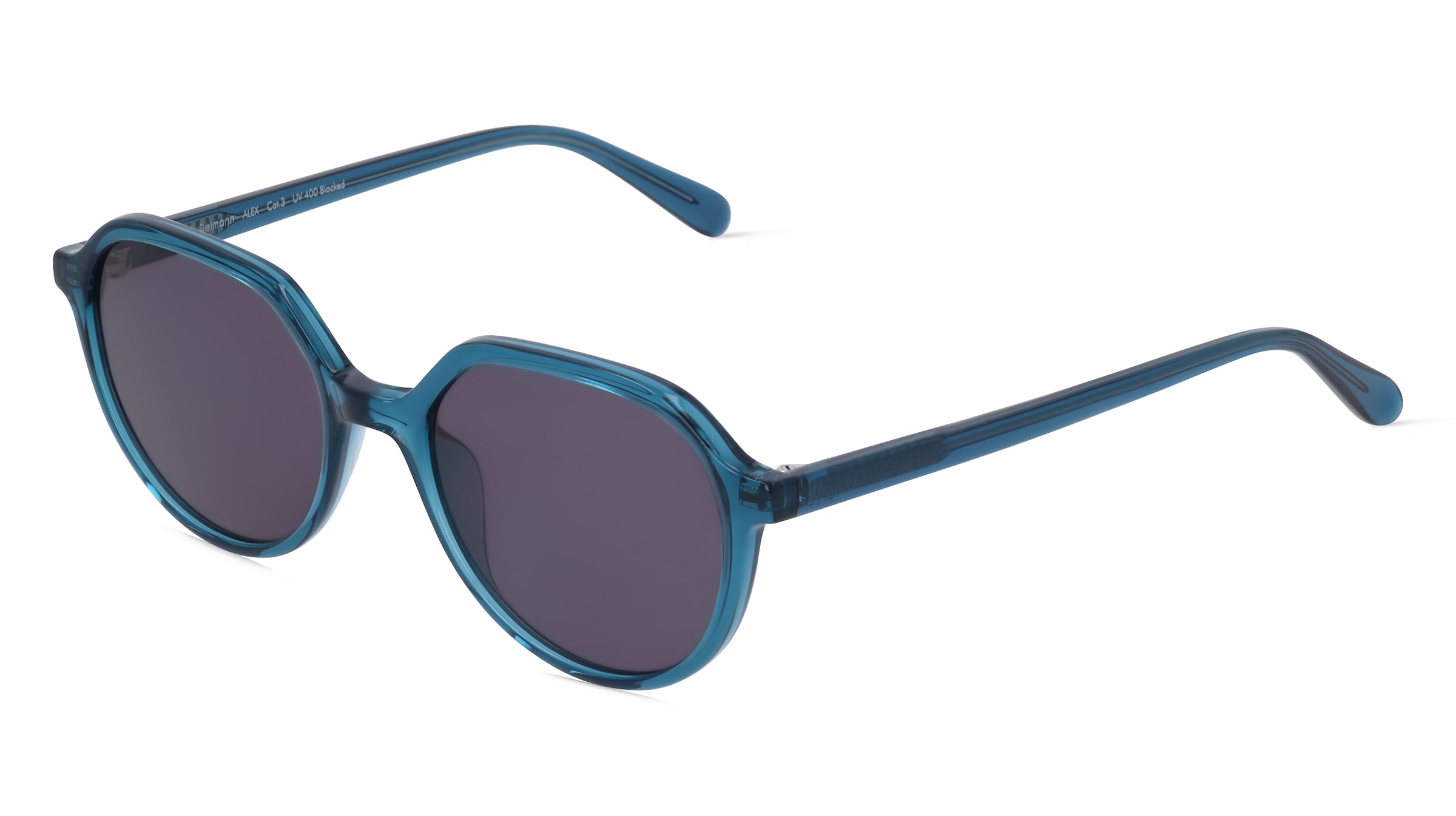 variant 11728 / Fielmann ABC 074 SUN FA ALEX / Blau Transparent