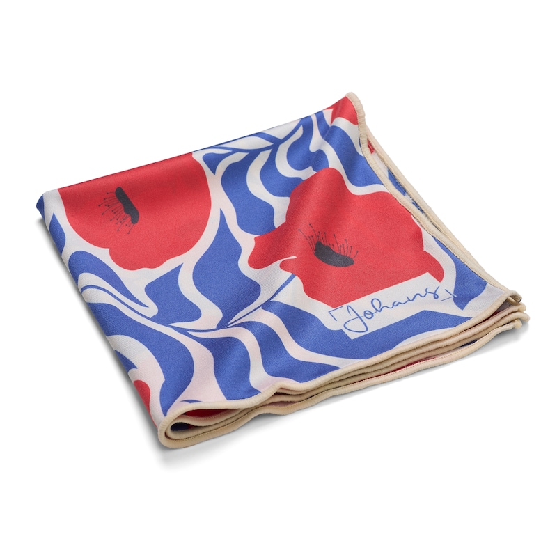 Chiffon microfibres Poppy Johans