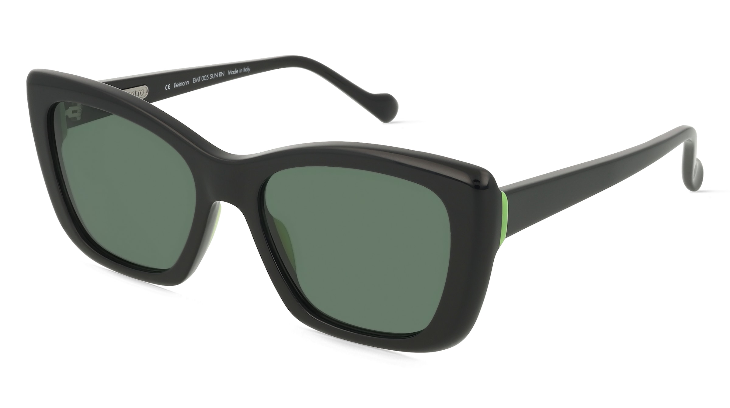 variant 24886 / Fielmann EMT 005 SUN RN / Schwarz Glänzend