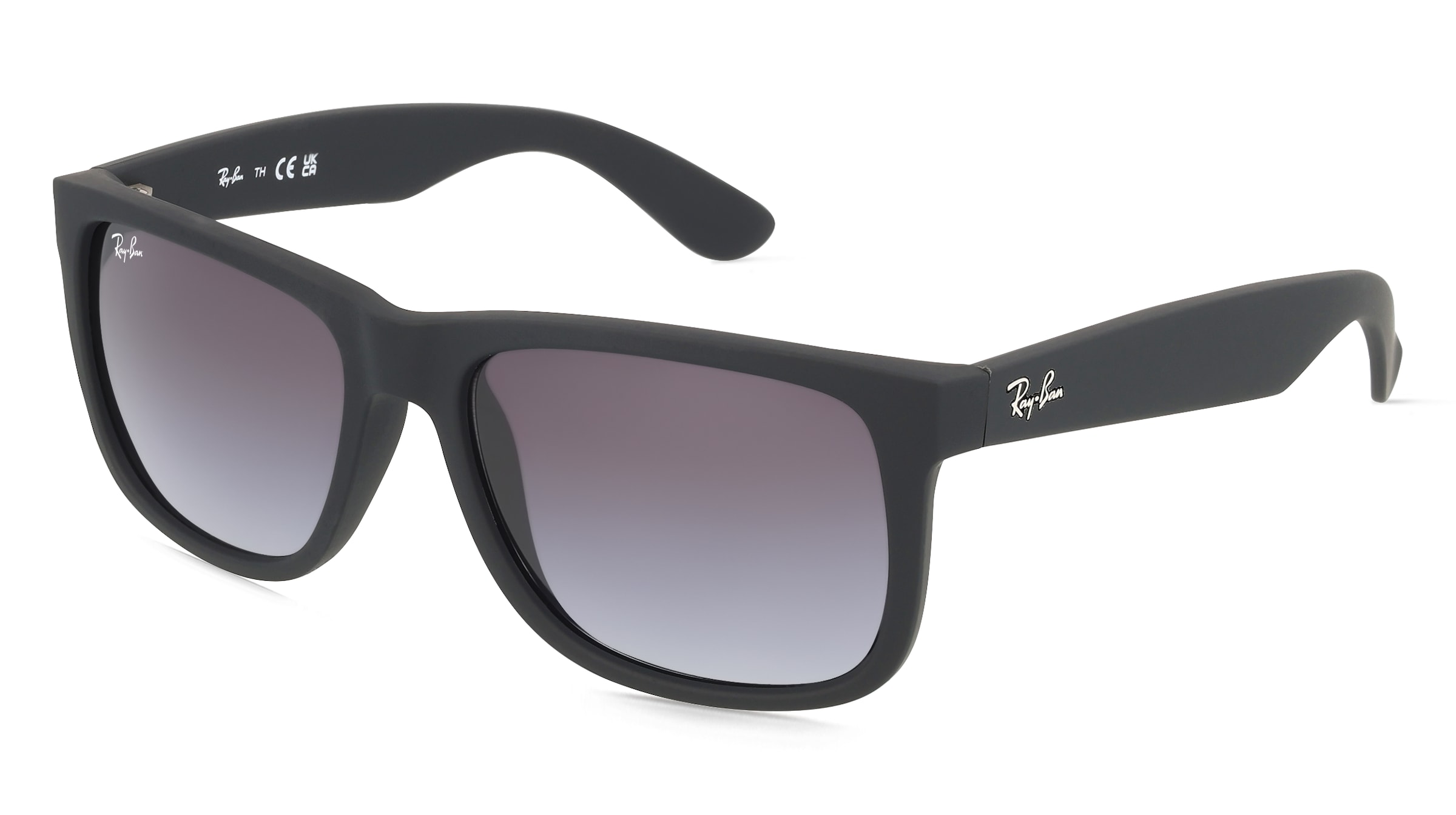 Ray-Ban RB 4165 JUSTIN w kolorze Czarny Matowy / Szary