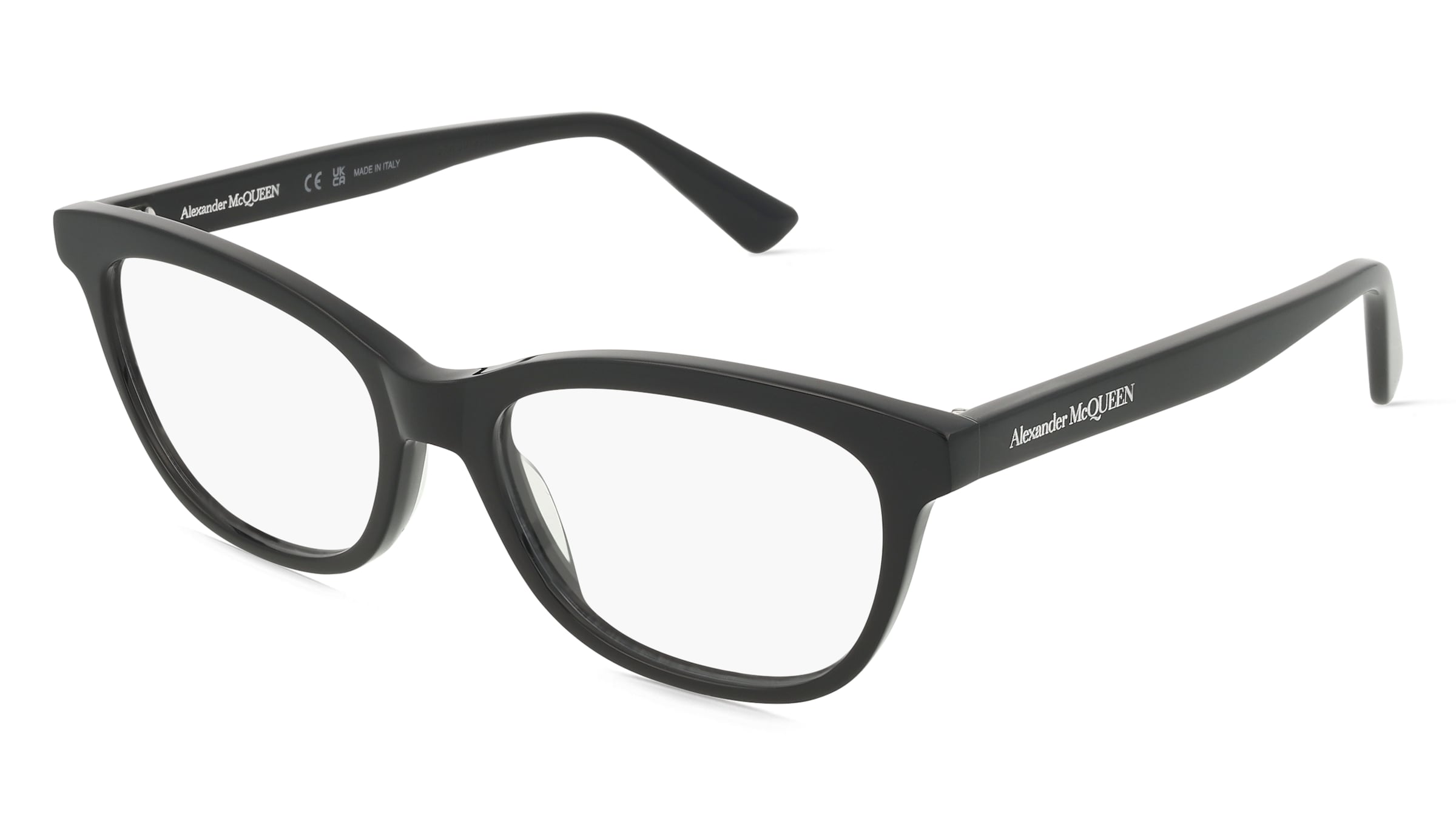 variant 22474 / Alexander McQueen AM0461O SIGNATURE / Schwarz Transparent