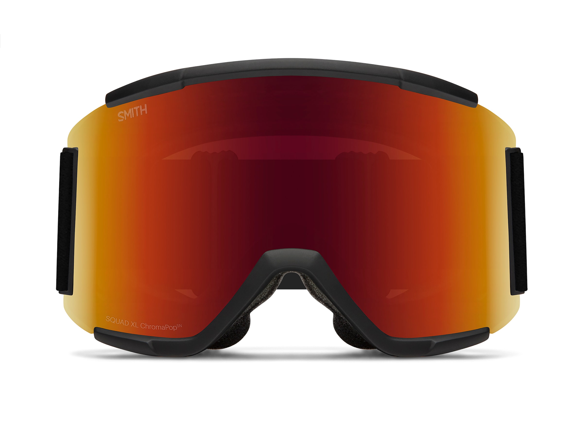 Smith M00675 SQUAD XL w kolorze Czarny / Czerwony Lustrzanka