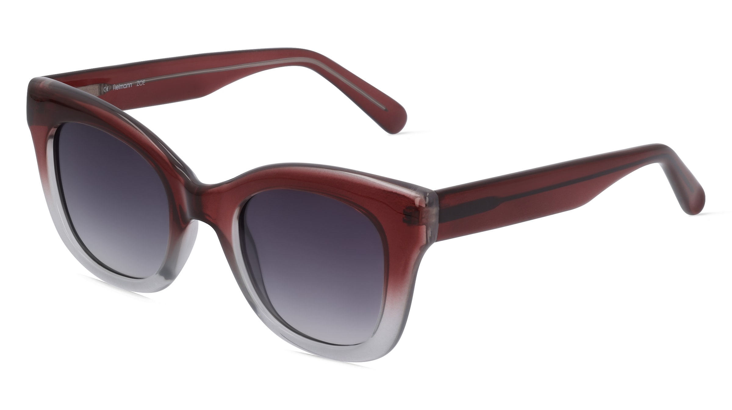 variant 18783 / Fielmann OU 037 SUN FA ZOE / Rot Verlaufend