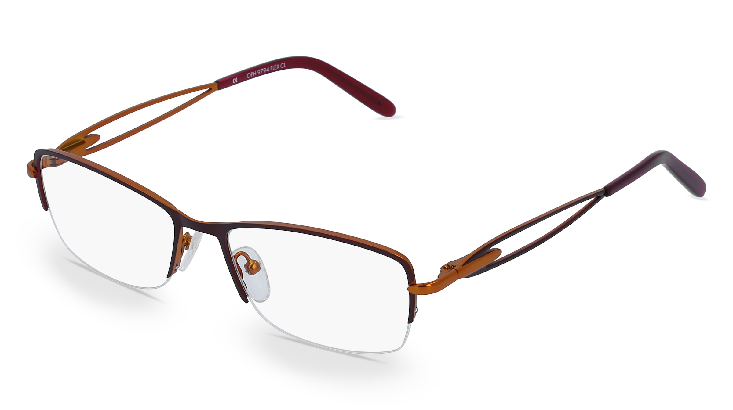 variant 3353 / Fielmann OPH 9794 FLEX CL / Burgunder Apricot