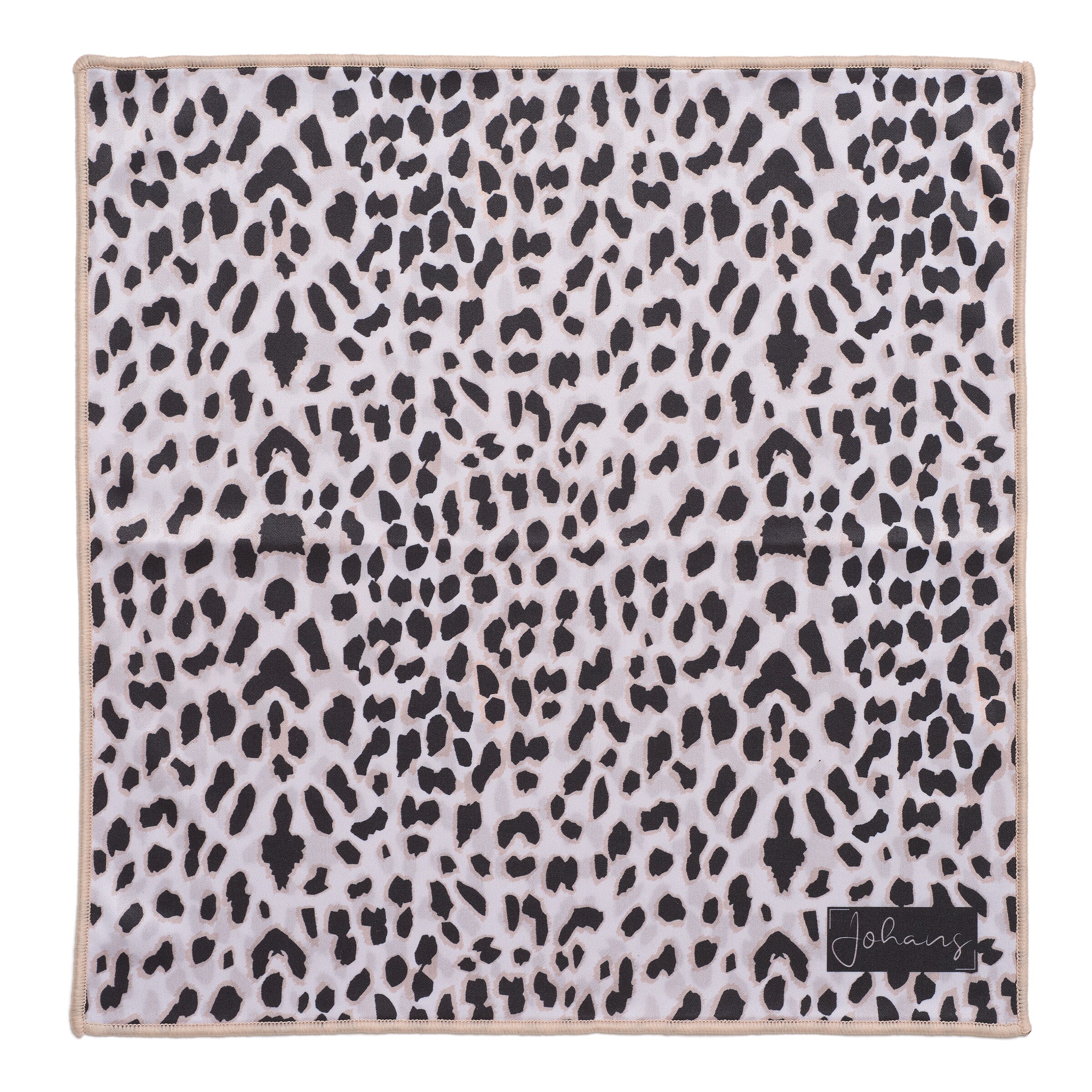 Johans Brillenputztuch Leo Grey