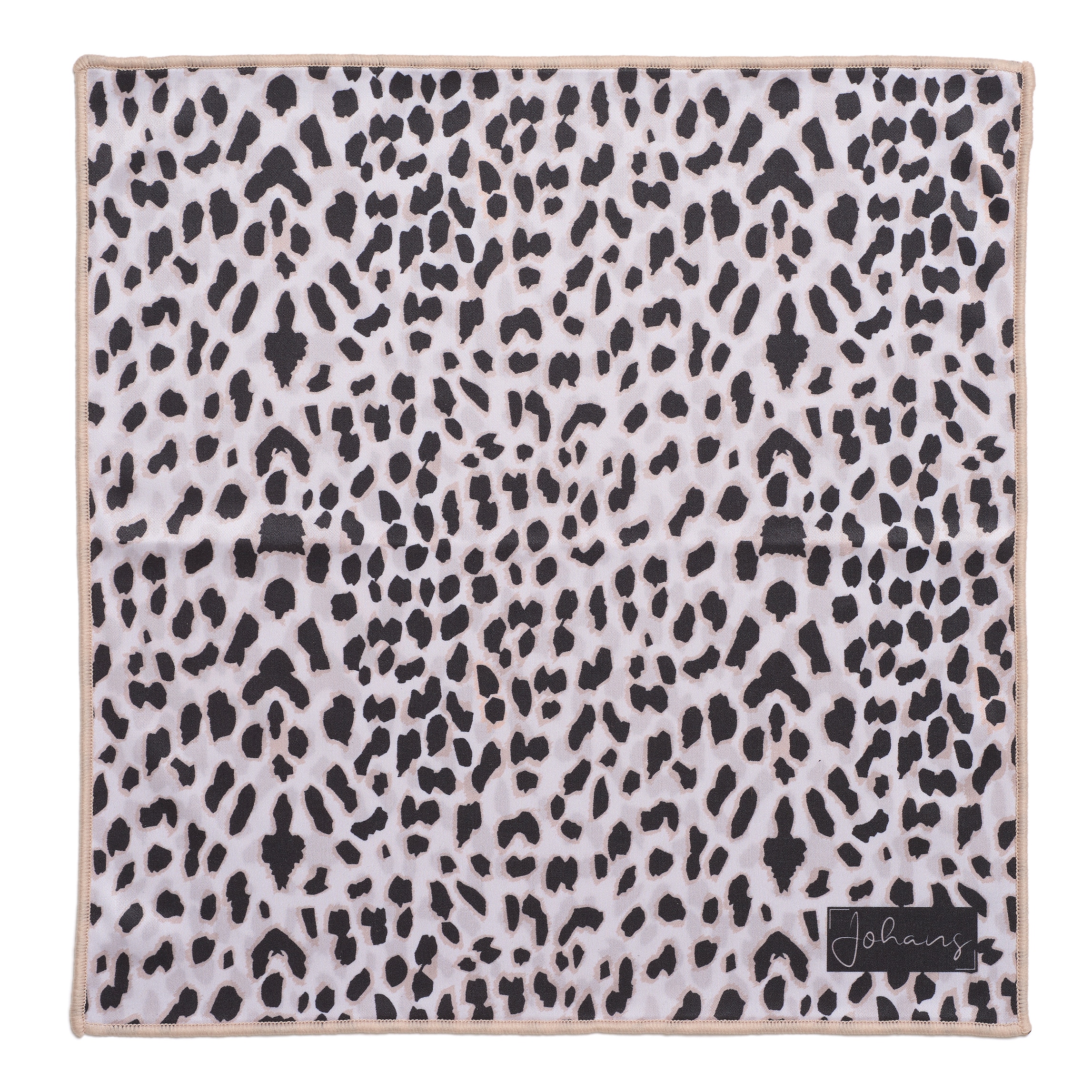 Johans Brillenputztuch Leo Grey