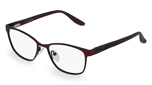 variant 3492 / Fielmann BD 408 FLEX CL / Burgunder Schwarz