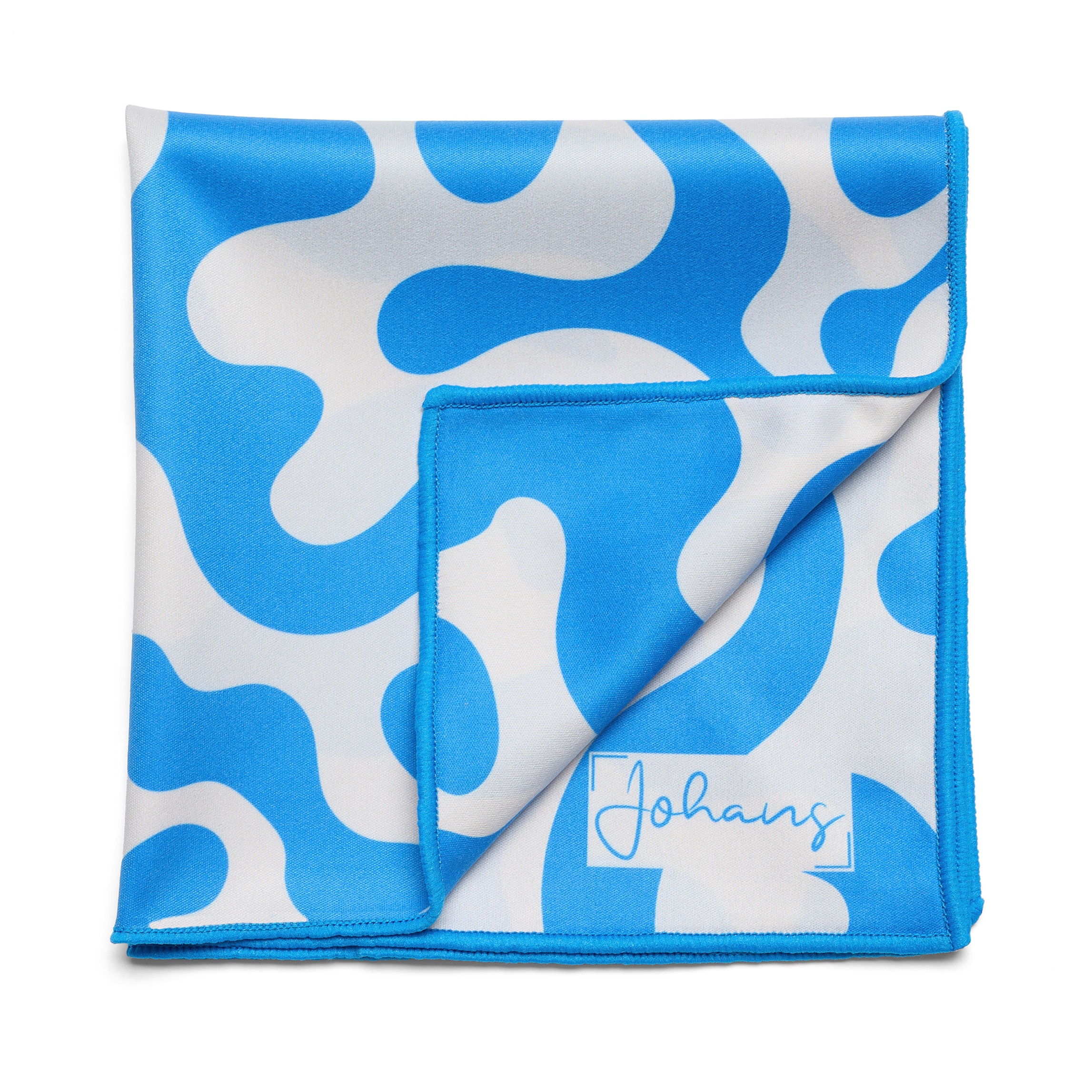 Johans Chusteczka Do Czyszczenia Okularów Blue Swirl