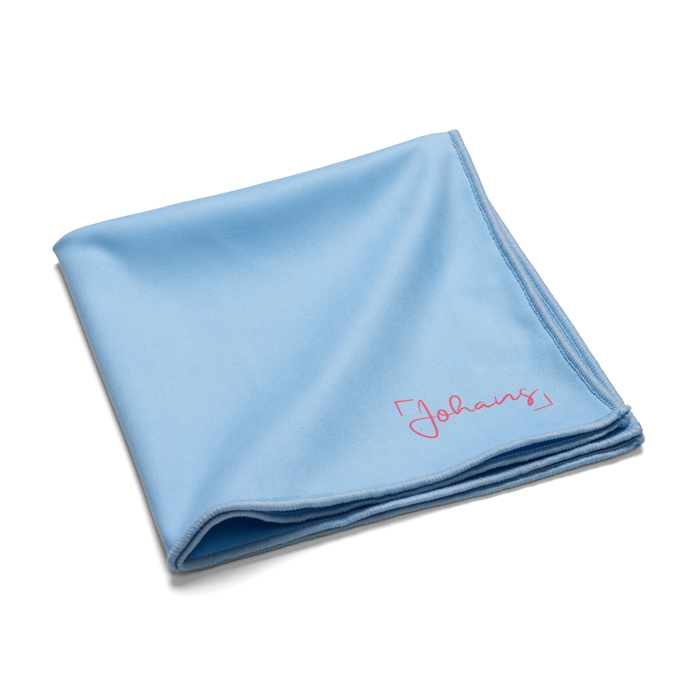 Brillenputztuch Himmelblau Johans