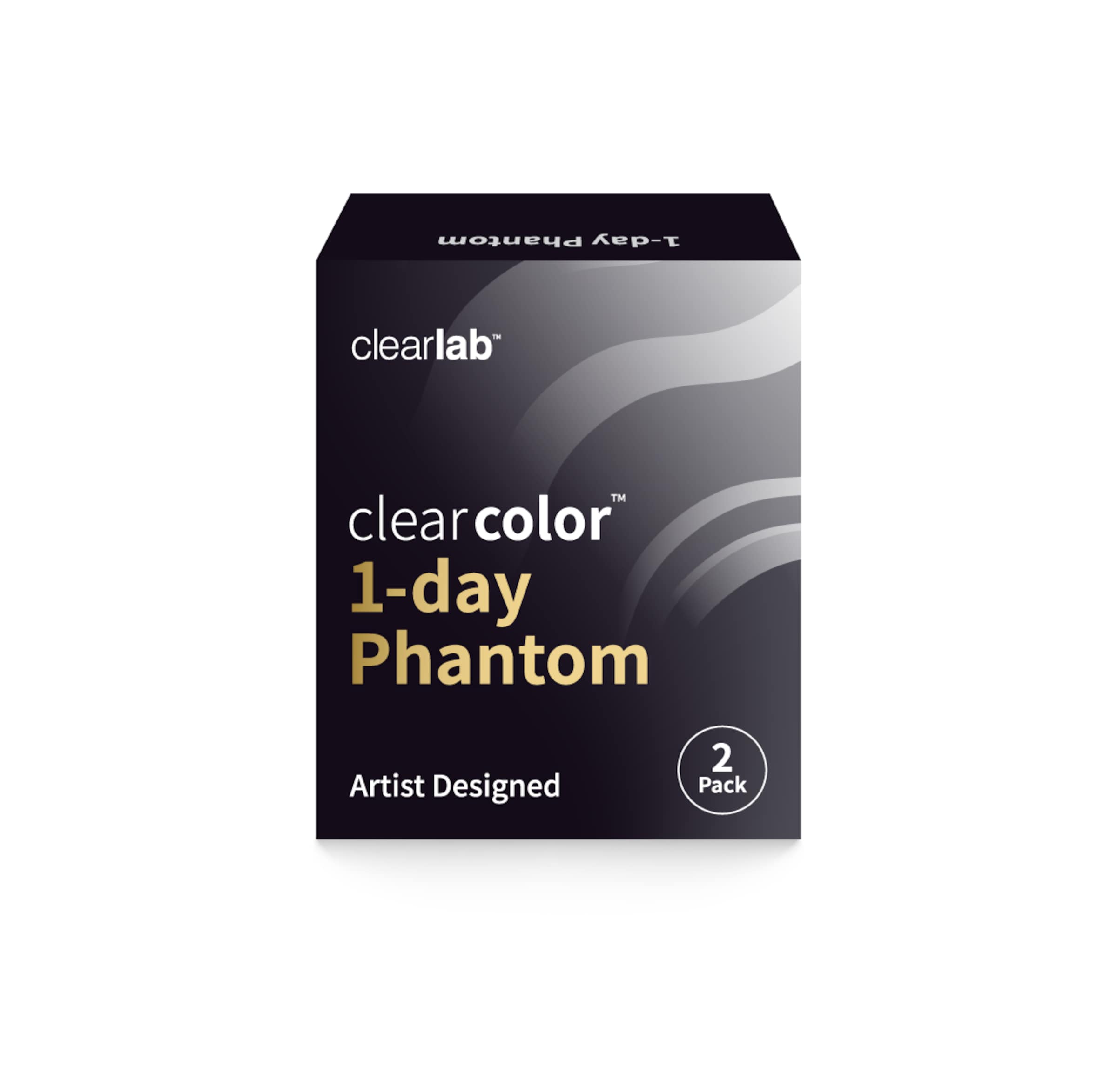 clearcolor 1-day Phantom ohne Sehstärke Clearcolor