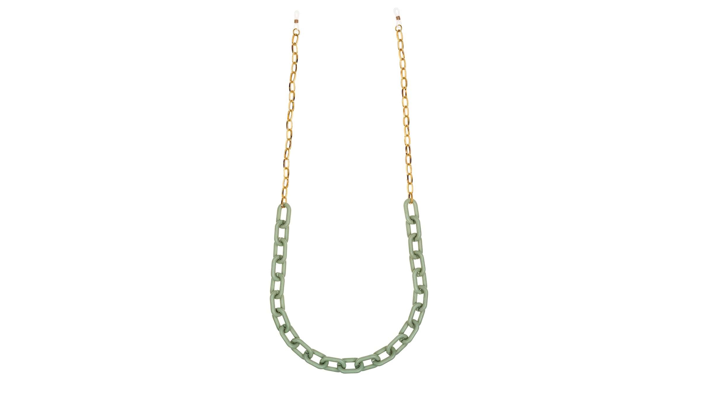 variant 11919 / Iphoria Brillenkette Gold / Gold Grün