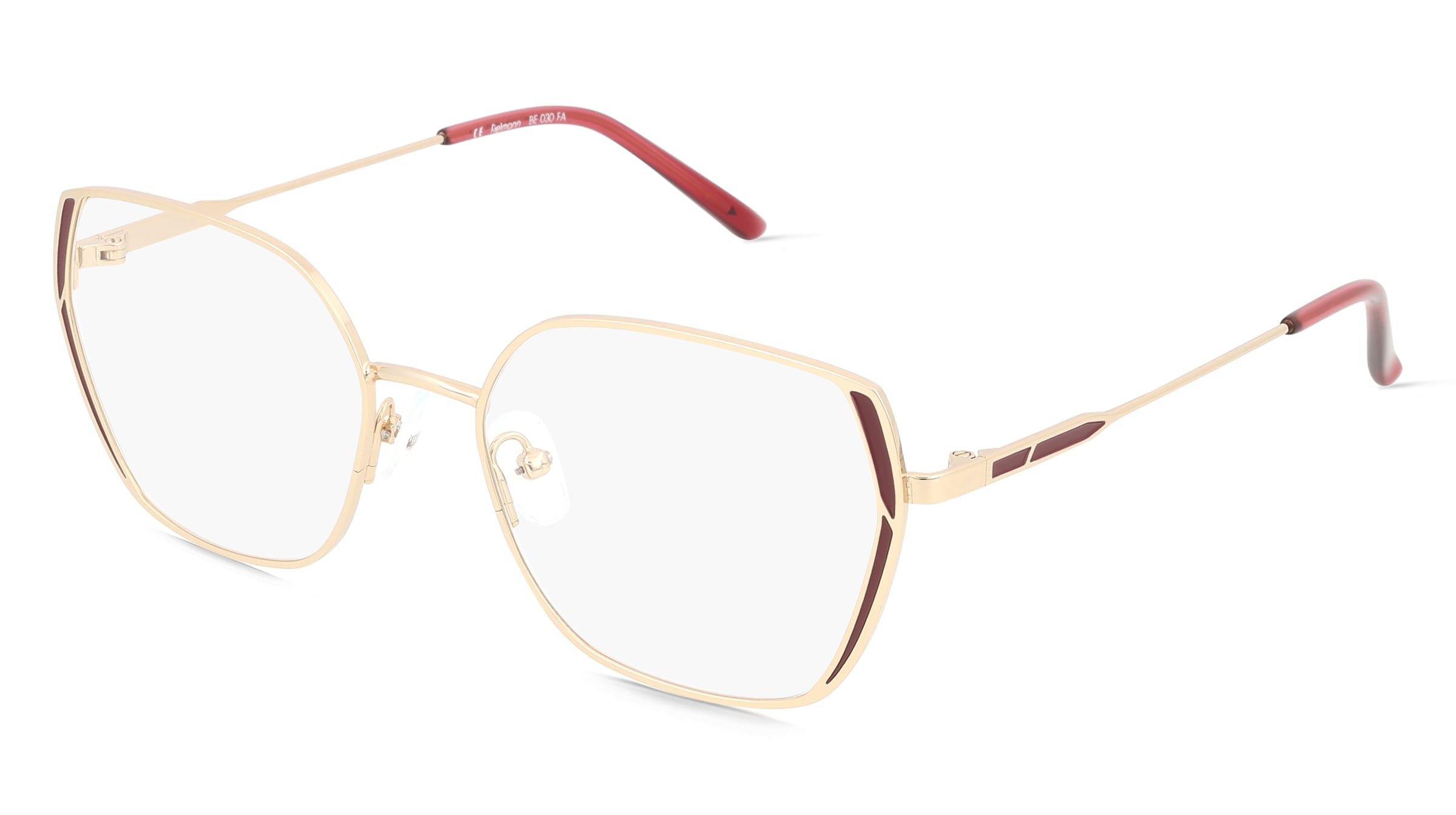 variant 15174 / Fielmann BE 030 FA / Gold Bordeaux