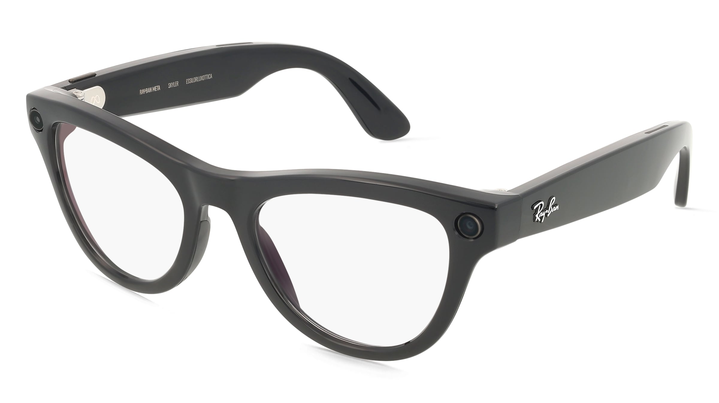 variant 29347 / Ray-Ban Meta RW4010 SKYLER (Gen 1) / Schwarz Glänzend