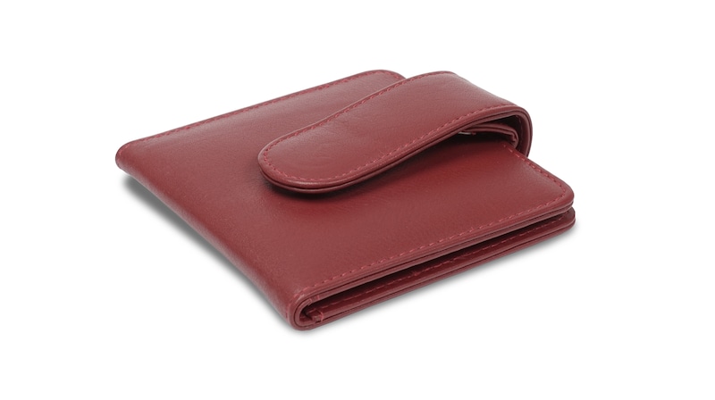 Schminkspiegel in Lederetui Fielmann