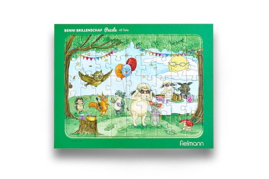 Fielmann Puzzle Benni Brillenschaf Fielmann