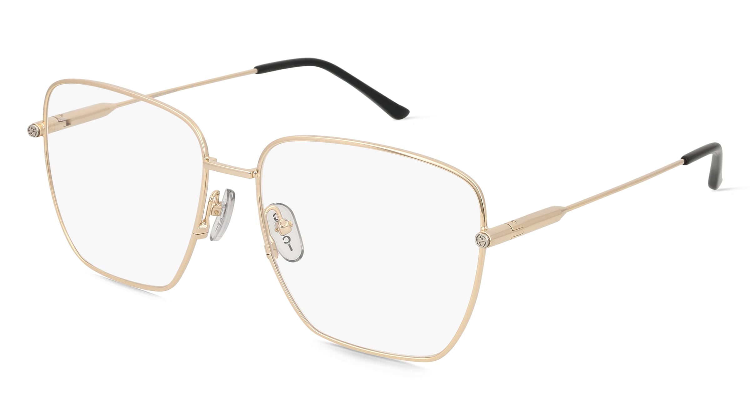 variant 14563 / Gucci GG1414O / Złoty Przezroczysty