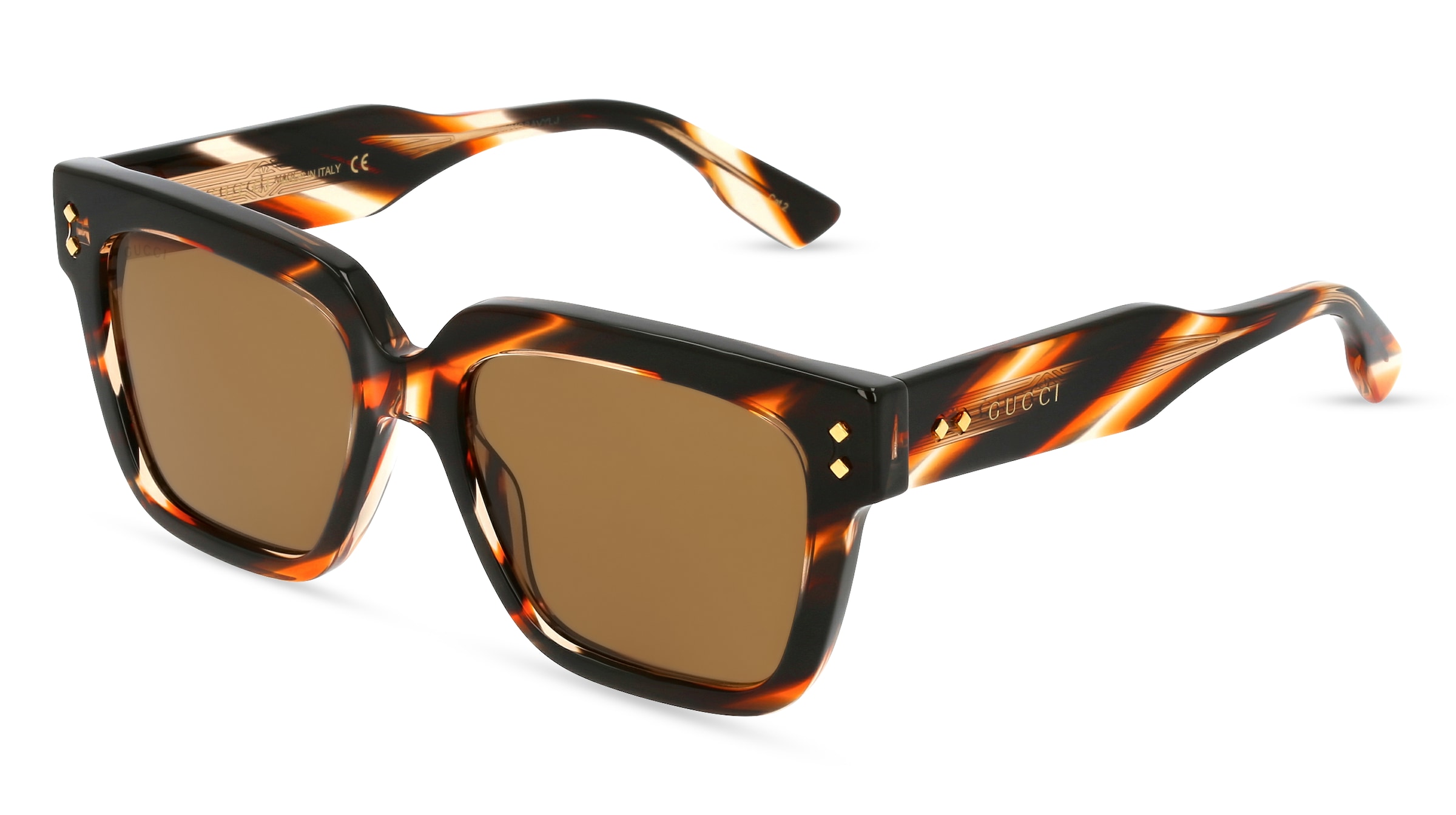 variant 11513 / Gucci GG 1084 S / Havanna Gestreift