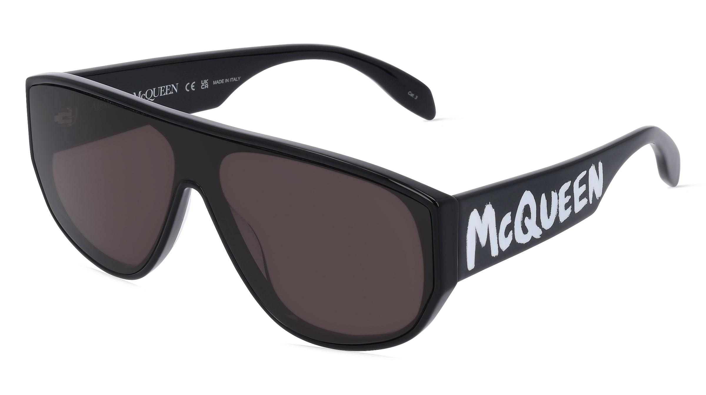 variant 9776 / Alexander McQueen AM0386S / Schwarz Glänzend