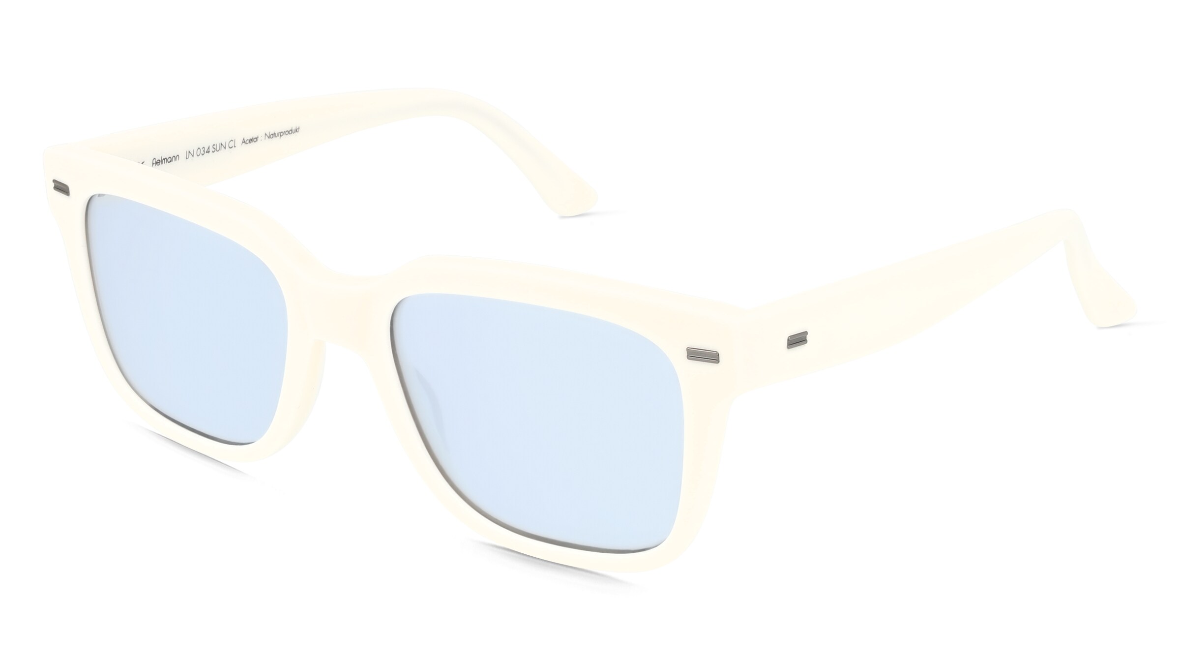 variant 18967 / Fielmann LN 034 SUN CL / Weiß Glänzend