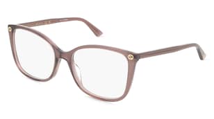 variant 25642 / Gucci GG0026O / Braun Transparent
