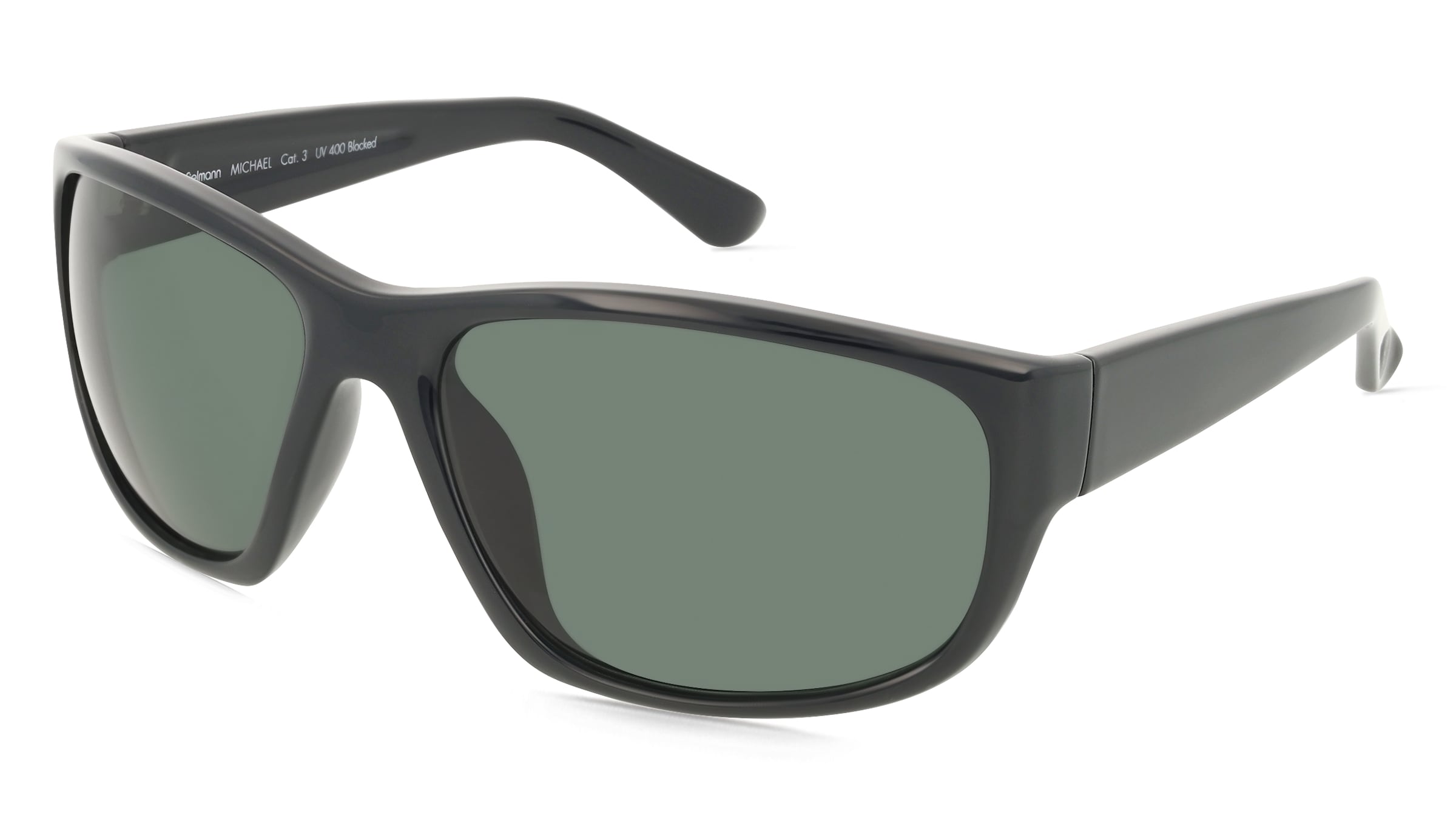 variant 24489 / Fielmann LD 037 SUN CL MICHAEL / Schwarz Glänzend