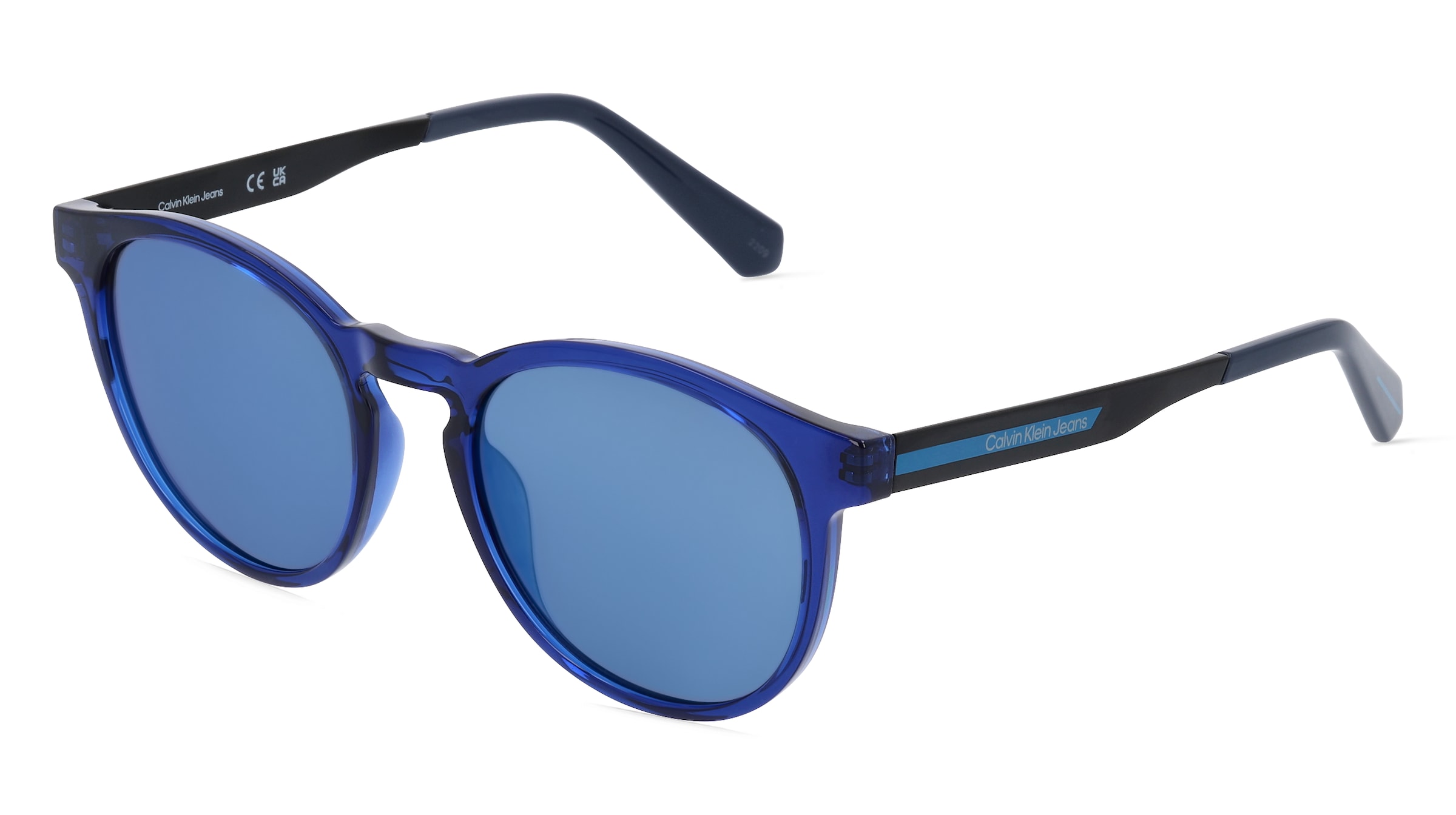 CALVIN KLEIN CKJ22643S blau transparent / grau blau