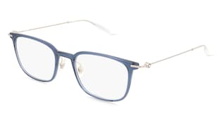 variant 29673 / Montblanc MB0100O / Blau Silber