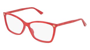 variant 12581 / Gucci GG0025O / Czerwony Perłowy