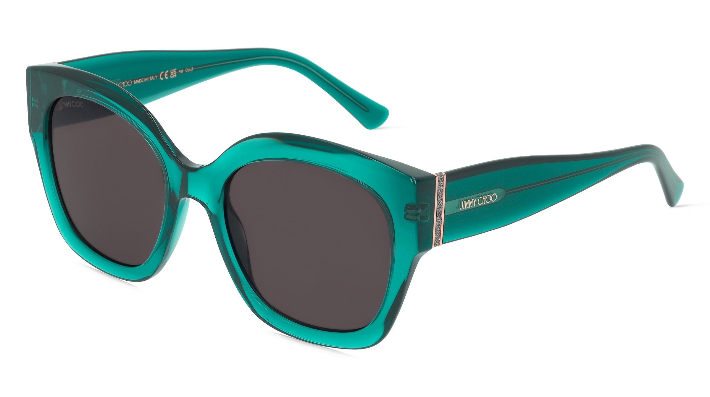 variant 10799 / JIMMY CHOO LEELA/S / Szary Przezroczysty