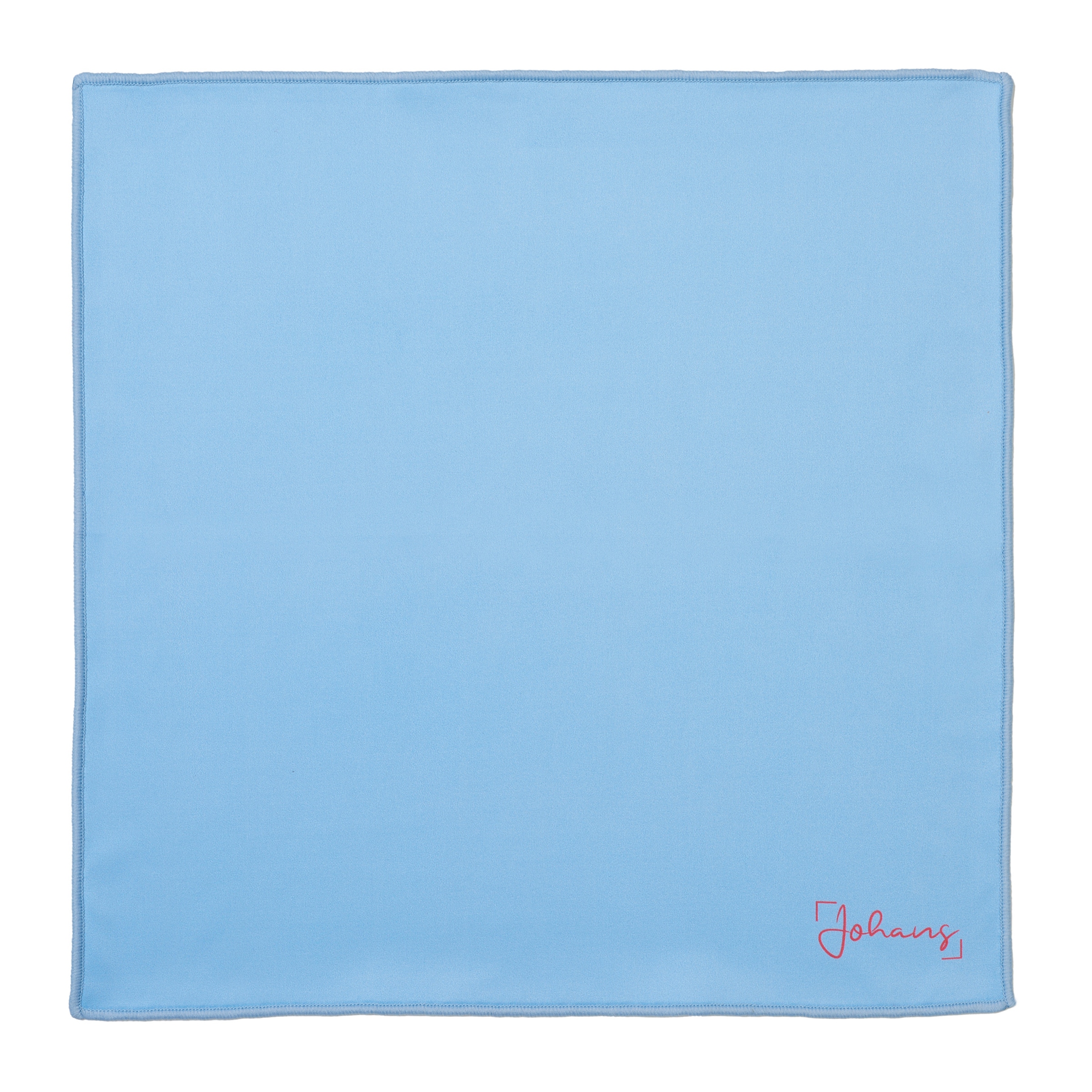 Johans Brillenputztuch Himmelblau