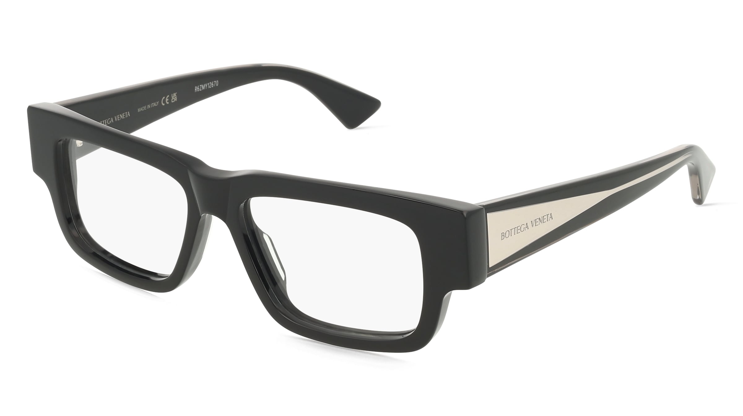 variant 22437 / Bottega Veneta BV1280O NUDE TRIANGLE / Schwarz Grau